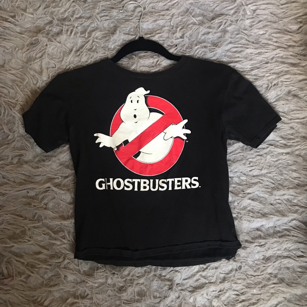 Black ghost busters tshirt!